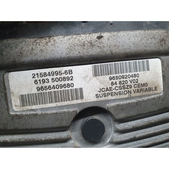 Centralita Suspension para Peugeot 607 (S2)