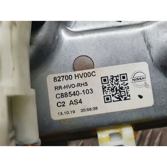 Elevalunas Trasero Derecho Para Nissan Qashqai