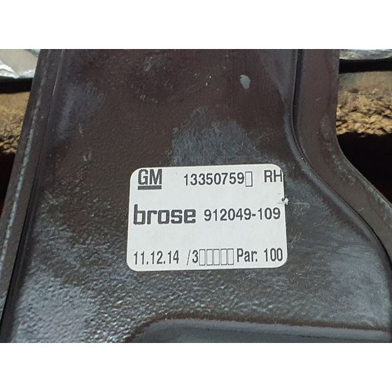 Elevalunas Delantero Derecho Para Opel Astra J Lim.