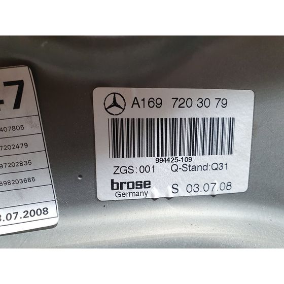 Elevalunas Delantero Derecho Para Mercedes Clase B