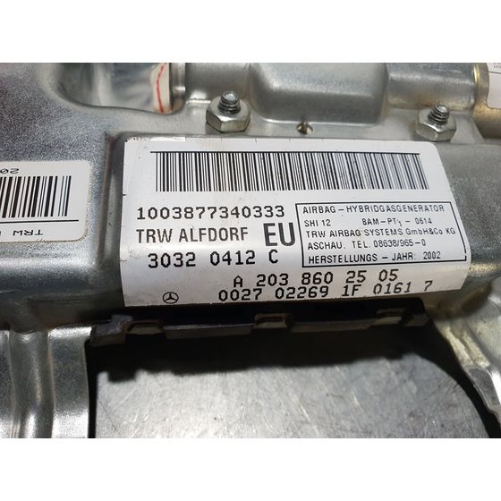 Airbag Lateral Delantero Izquierdo Para Mercedes Clase C  Berlina