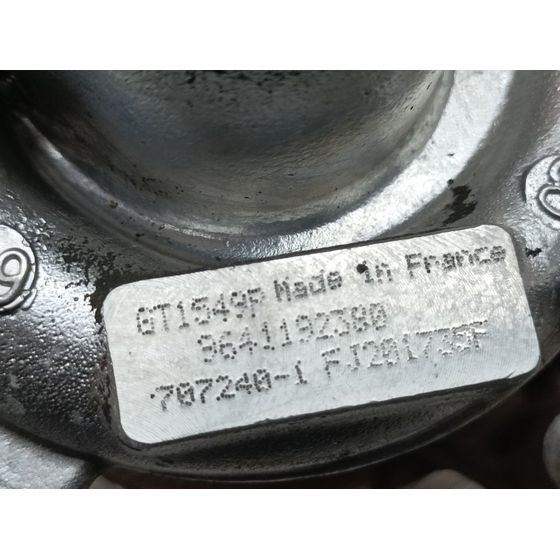 Turbocompresor Para Citroen C8