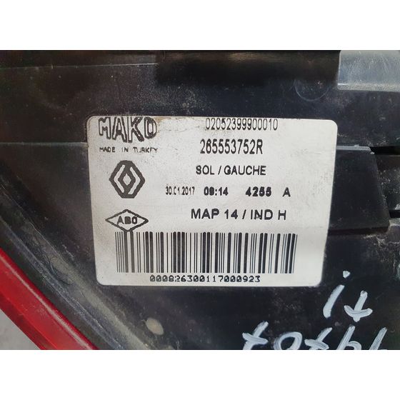 Piloto Trasero Izquierdo Para Renault Clio Iv