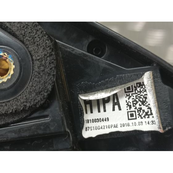 Retrovisor Izquierdo Para Hyundai I30