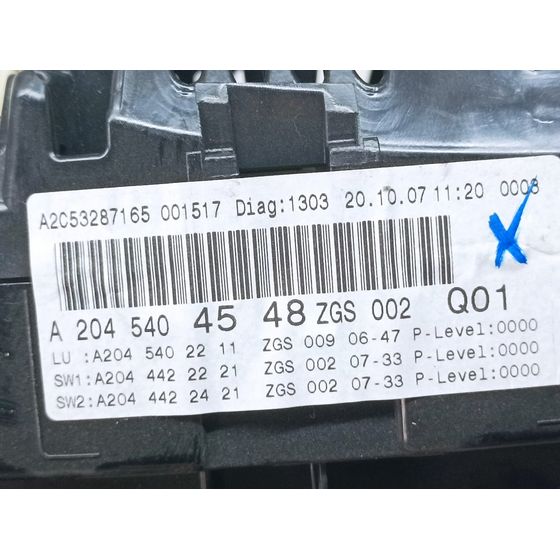 Cuadro Instrumentos Para Mercedes Clase C  Berlina
