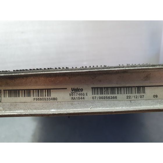 Radiador Agua Para Citroen C4 Picasso