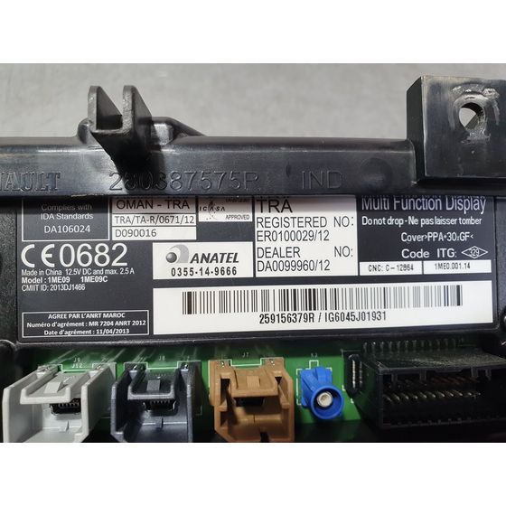 Sistema Navegacion Gps para Renault Captur
