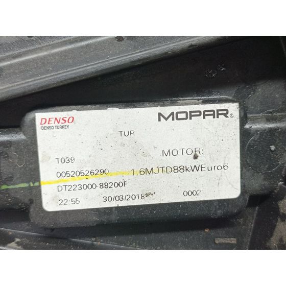 Electroventilador Para Fiat Tipo Ii Fam