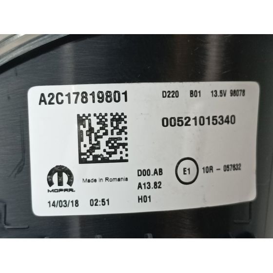 Cuadro Instrumentos Para Fiat Tipo Ii Fam