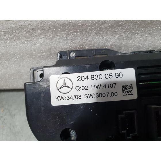Mando Climatizador para Mercedes-Benz Clase C (W204) Familiar
