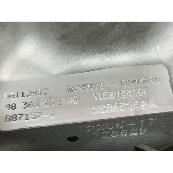 Turbocompresor para Opel Corsa F