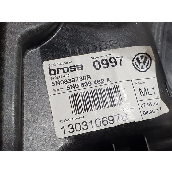 Elevalunas Trasero Derecho Para Volkswagen Tiguan
