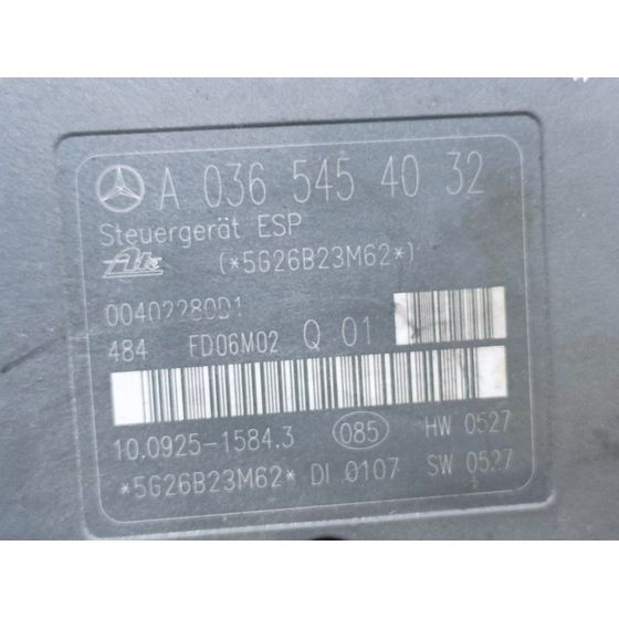 Abs Para Mercedes Clase Clk Coupe