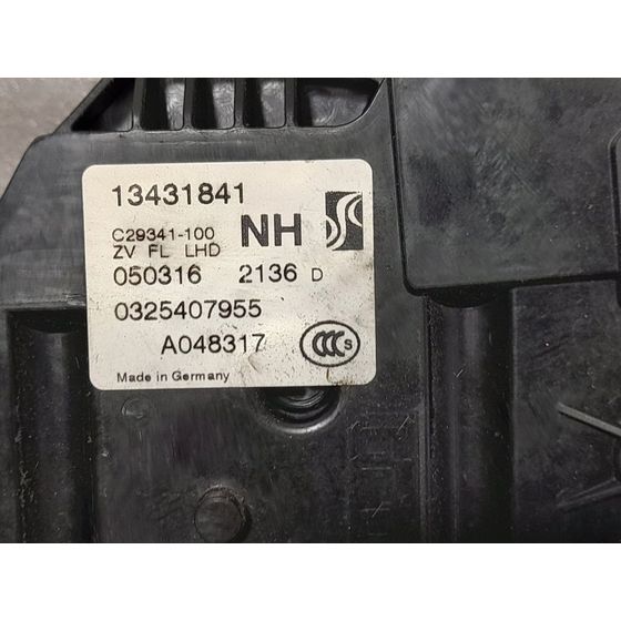 Cerradura Puerta Delantera Izquierda Para Opel Corsa E