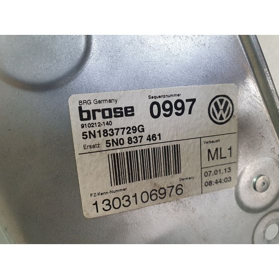 Elevalunas Delantero Izquierdo Para Volkswagen Tiguan
