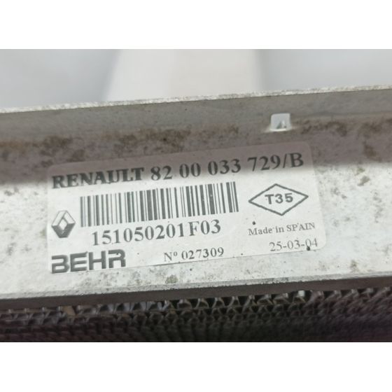 Radiador Agua Para Renault Espace Iv