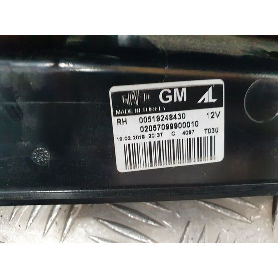 Piloto Trasero Derecho Para Opel Combo D