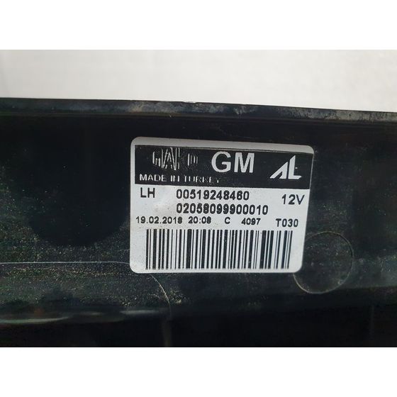 Piloto Trasero Izquierdo Para Opel Combo D