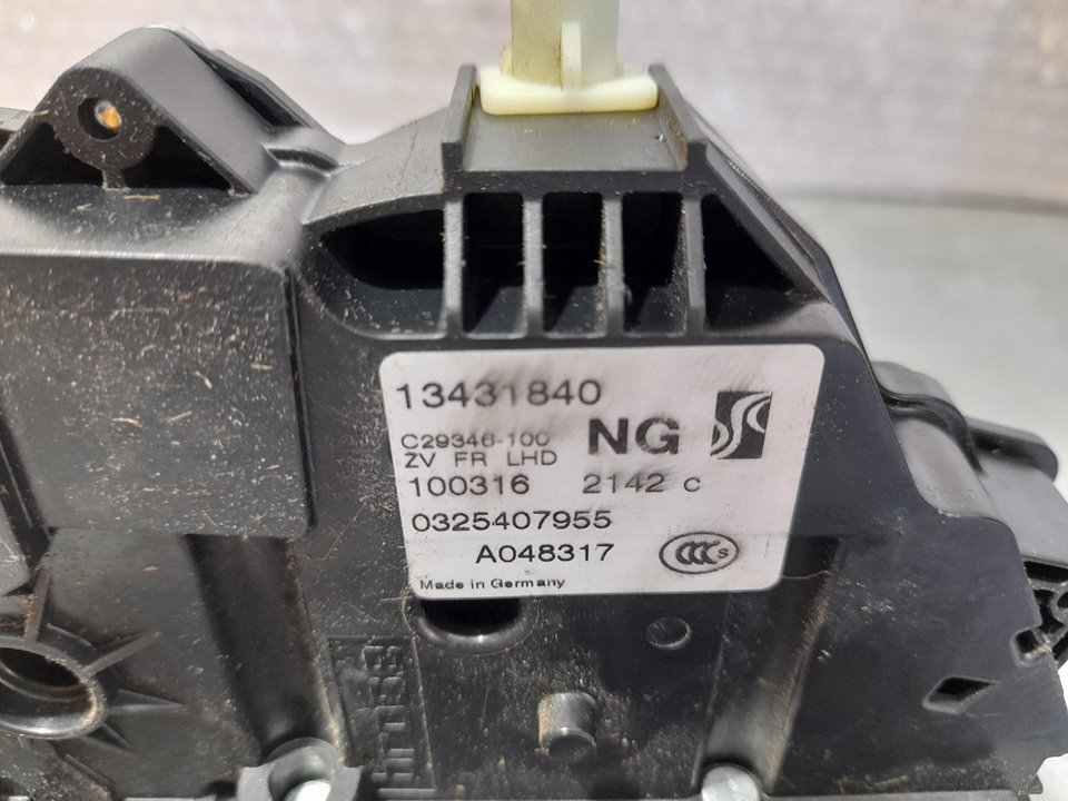 Cerradura Puerta Delantera Derecha Para Opel Corsa E