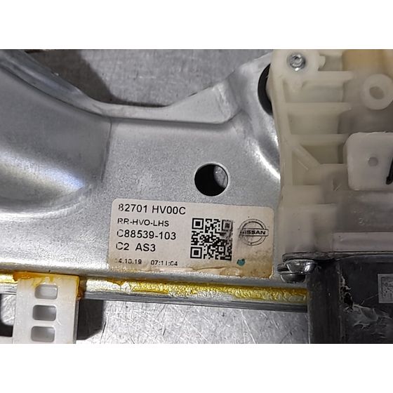Elevalunas Trasero Izquierdo Para Nissan Qashqai