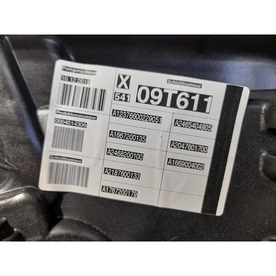 Elevalunas Delantero Izquierdo para Mercedes-Benz Clase Gla (W156)