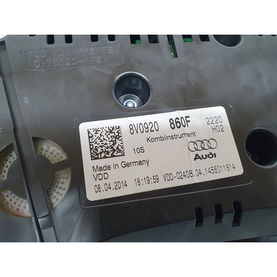 Cuadro Instrumentos Para Audi A3 Sportback