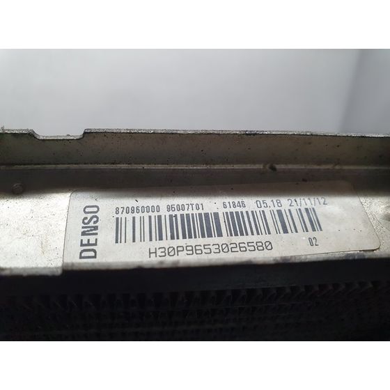 Radiador Agua Para Peugeot 208