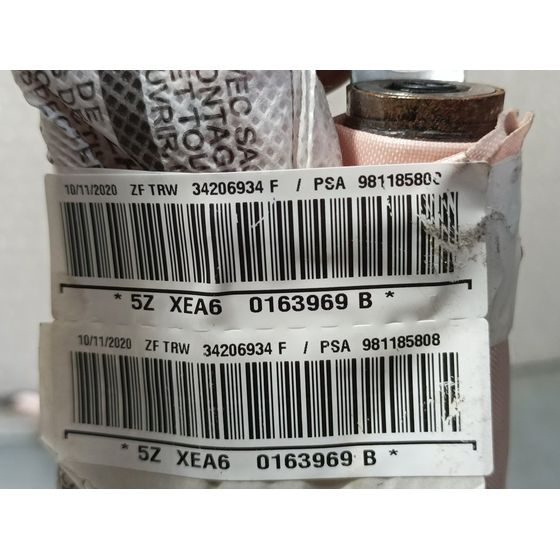 Airbag Cortina Delantero Izquierdo para Citroen C3