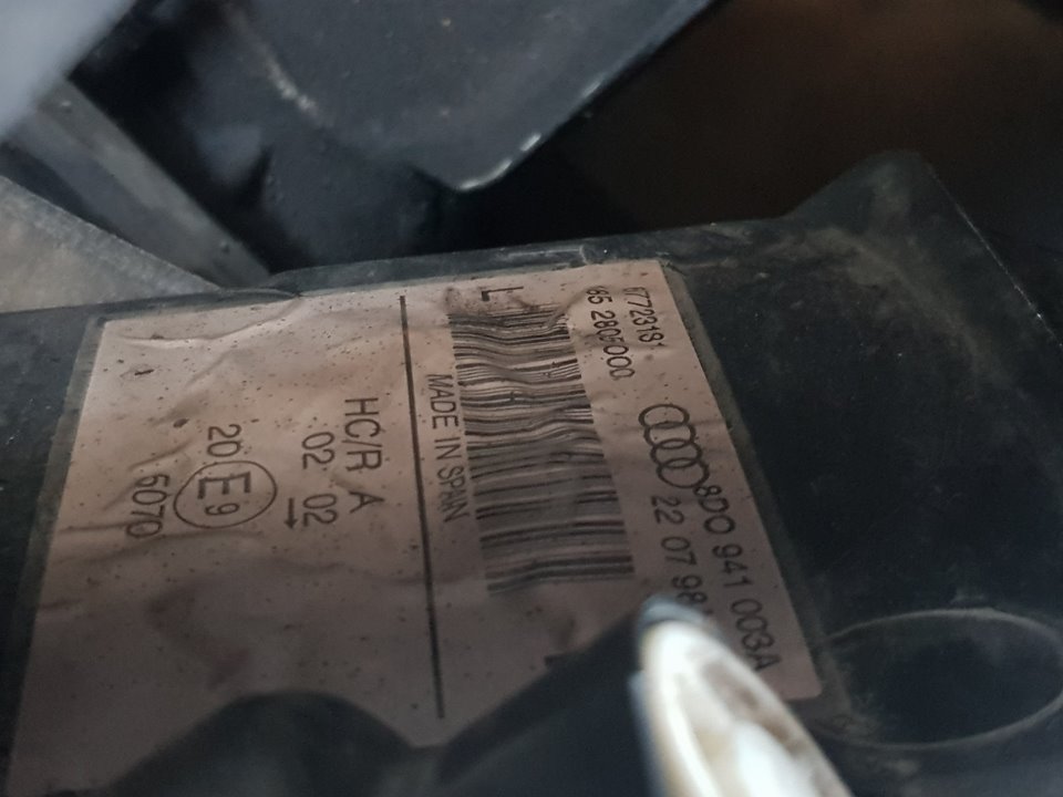 Faro Izquierdo Para Audi A4 Berlina