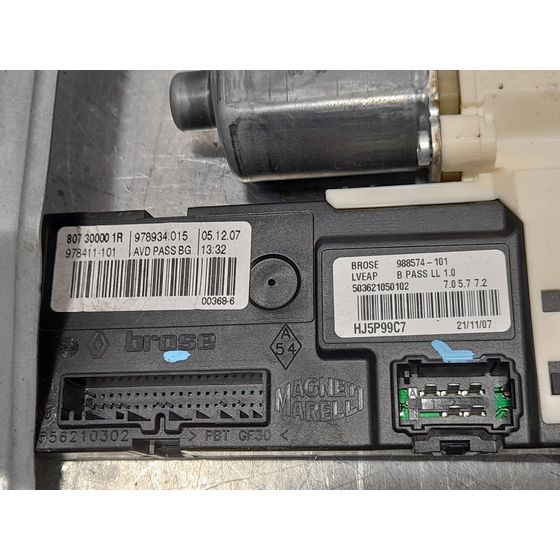 Elevalunas Delantero Derecho Para Renault Laguna Grandtour Iii