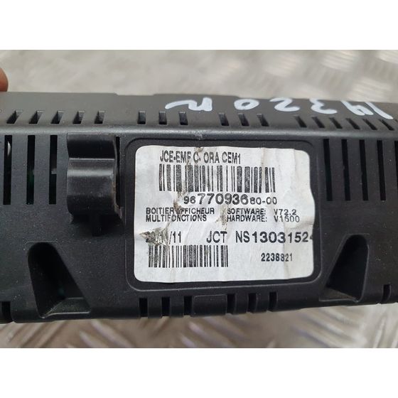Pantalla Multifuncion Para Citroen Ds3