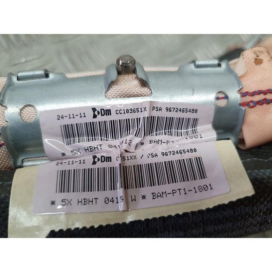 Airbag Cortina Delantero Derecho para Citroen Ds3