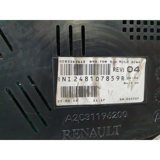 Cuadro Instrumentos Para Renault Megane Iii Berlina 5 P