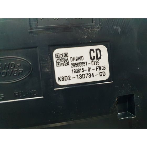 Mando Climatizador Para Land Rover Range Rover Evoque