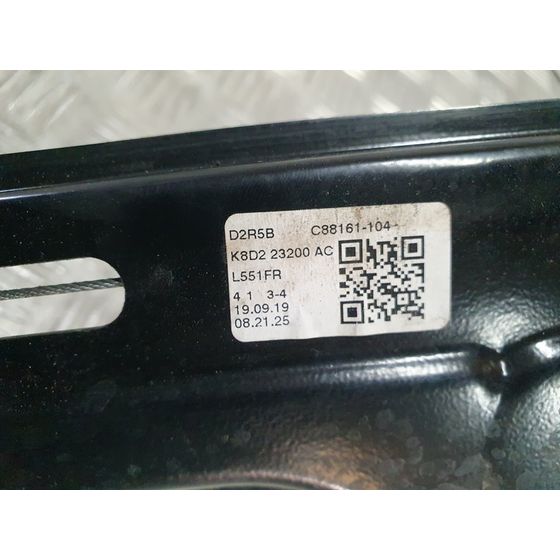 Elevalunas Delantero Derecho Para Land Rover Range Rover Evoque