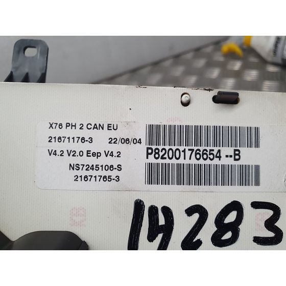 Cuadro Instrumentos para Nissan Kubistar (X76)