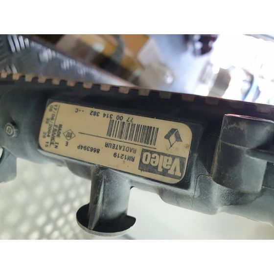 Radiador Agua Para Nissan Kubistar