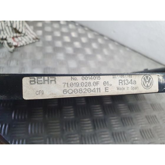 Condensador / Radiador Aire Acondicionado Para Seat Ibiza