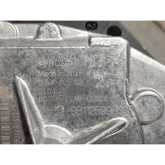 Motor Limpia Trasero Para Citroen C3