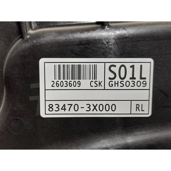 Elevalunas Trasero Izquierdo Para Hyundai Elantra