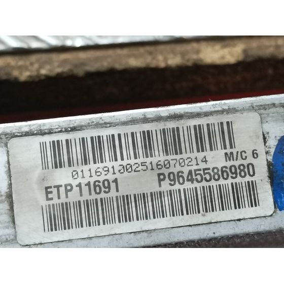 Radiador Agua Para Citroen C5 Berlina