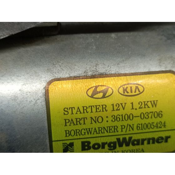 Motor Arranque Para Kia Xceed