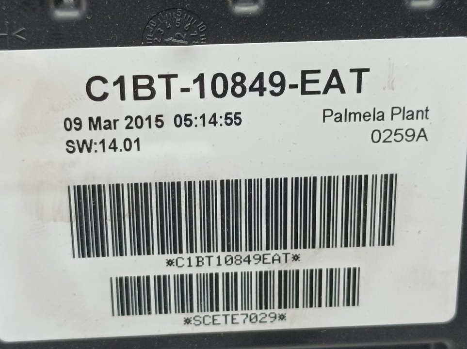 Cuadro Instrumentos Para Ford B-Max
