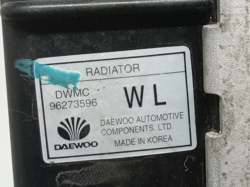 Radiador Agua Para Daewoo Compact