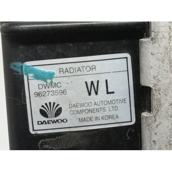 Radiador Agua Para Daewoo Compact