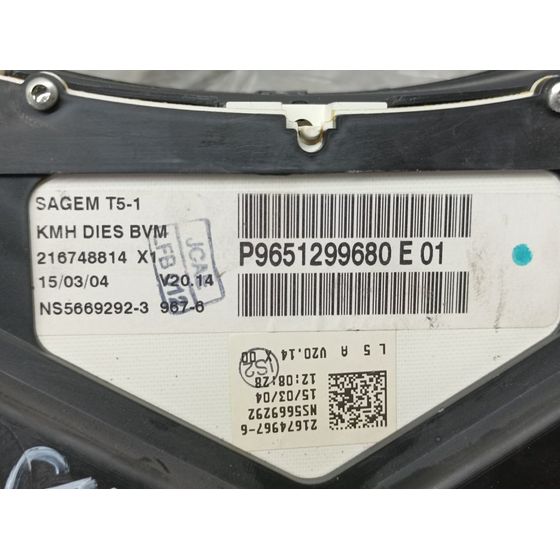 Cuadro Instrumentos Para Peugeot 307 Break / Sw