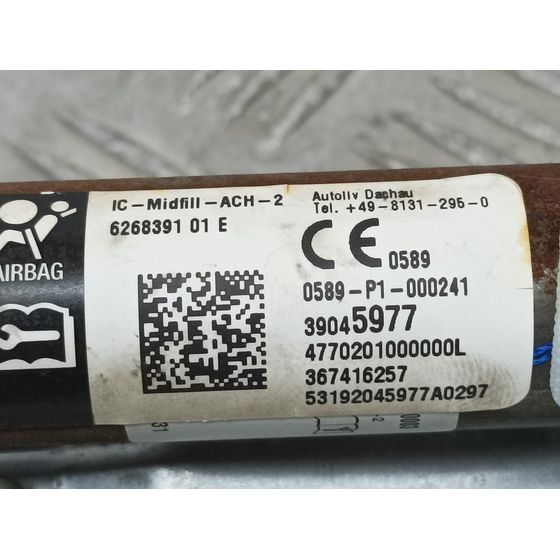 Airbag Cortina Delantero Izquierdo Para Opel Corsa E