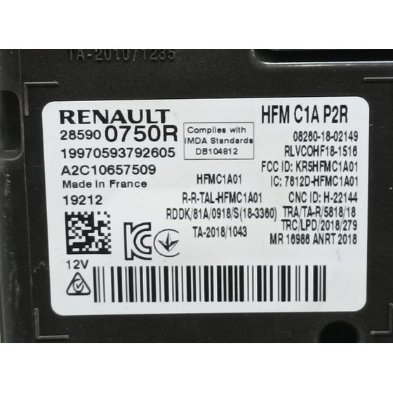 Modulo Electronico Para Renault Clio V