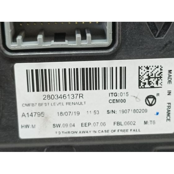 Sistema Navegacion Gps Para Renault Clio V