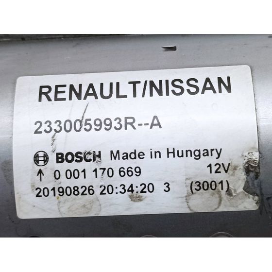Motor Arranque Para Renault Clio V